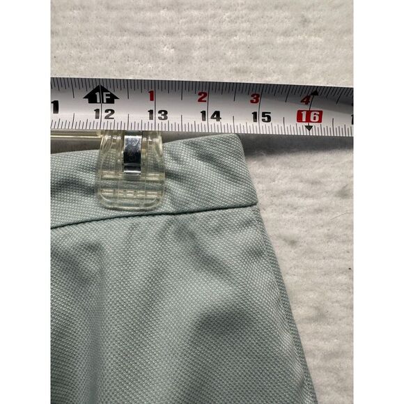 CABI Mint Green Pencil Skirt Cotton Spandex Size 2 EUC - Picture 4 of 6